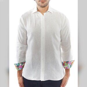 Bertigo Linen Shirt Will/05 - Large (BRAND NEW)